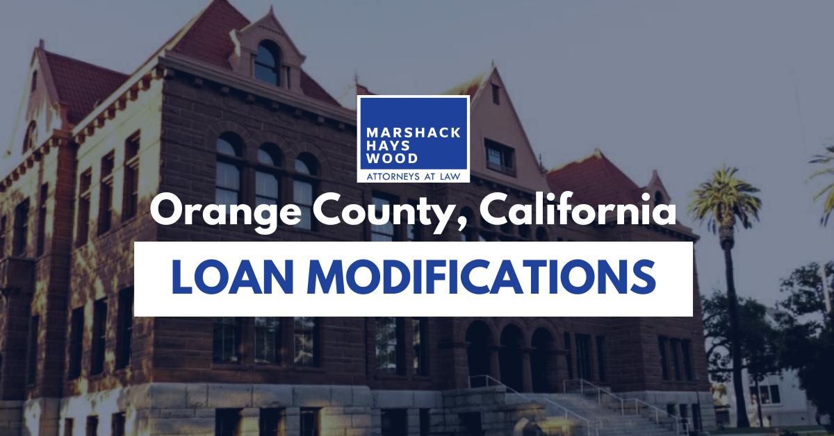 Orange County Loan Modification Attorney