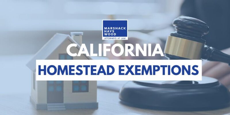 California Homestead Exemptions